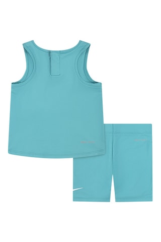 Débardeur et cycliste - Bleu