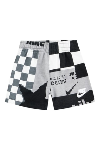 Tshirt et short - Blanc, noir et gris