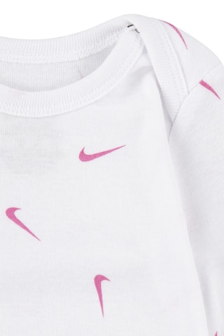 3 bodys - Nike - Blanc et rose