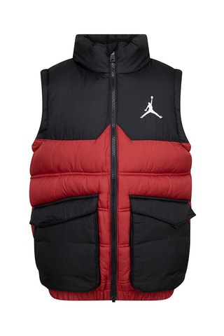 Doudoune sans manches - Rouge