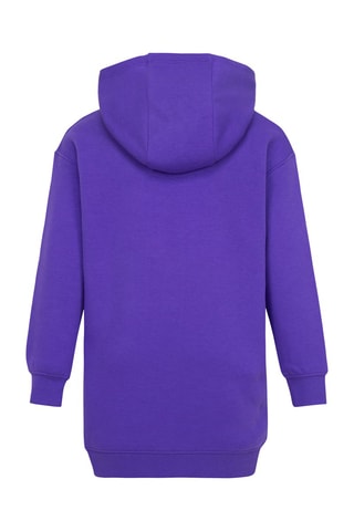 Robe sweat à capuche - Violet