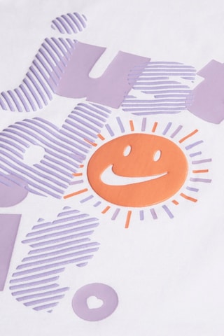 Débardeur et short - Blanc et violet