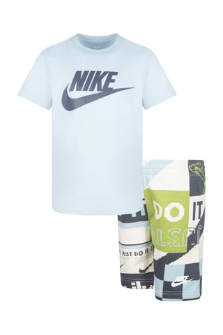 Tshirt et short - Bleu