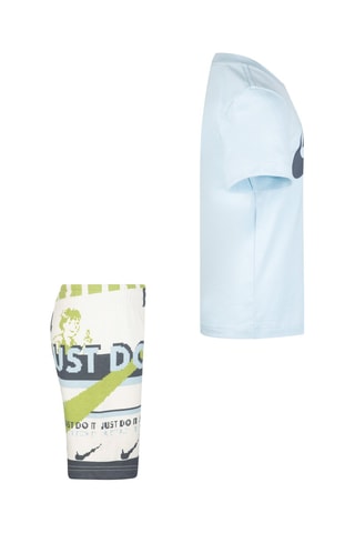 Tshirt et short - Bleu