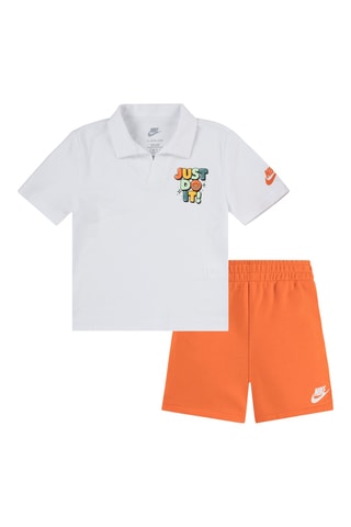Polo et short - Orange