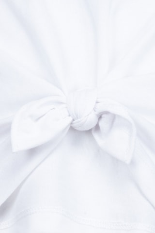 Tshirt noué et short Jumpman - Blanc et rouge