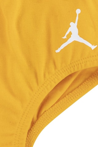 Robe et culotte - Blanc et orange