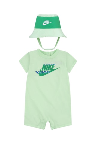 Bob et combinaison - Blanc et vert