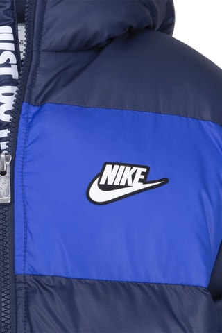 Doudoune à capuche - Bleu