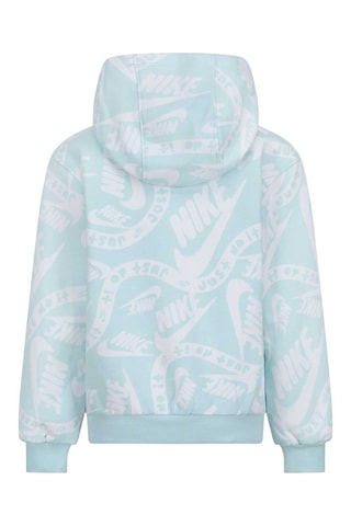 Sweat à capuche - Bleu