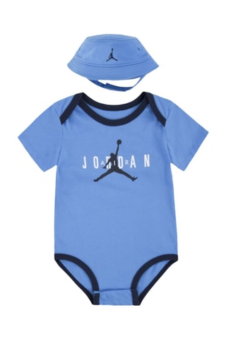 Body et bob Bucket - Blanc, noir et bleu