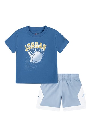 Tshirt et short - Bleu