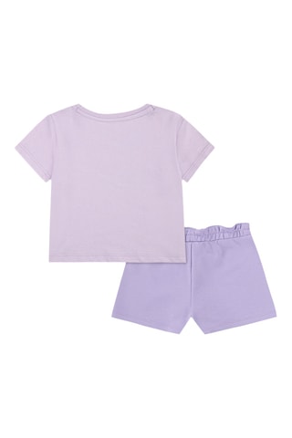 T-shirt et short - Violet