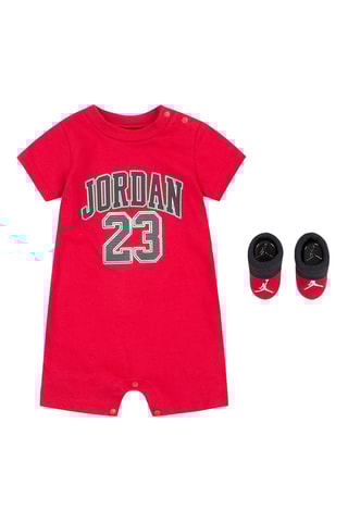 Combinaison et chaussons - Rouge