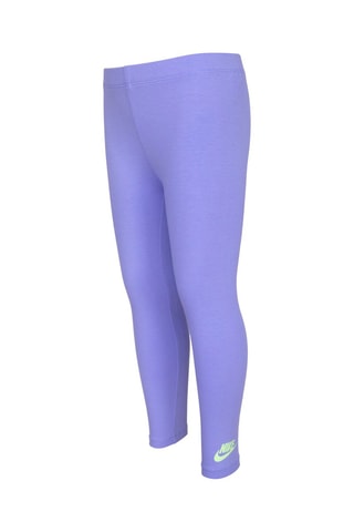 Sweat dip and dye et legging - Blanc, vert et violet