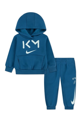 Sweat à capuche et pantalon polaires Kylian Mbappé - Bleu