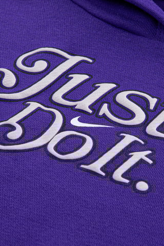 Sweat à capuche et legging - Blanc, noir et violet