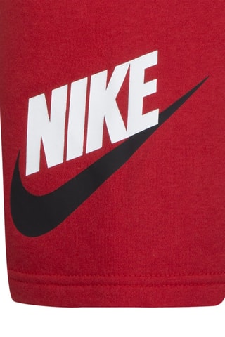 Short polaire - Noir et rouge