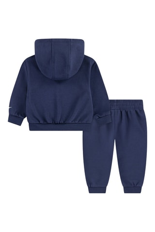 Sweat à capuche et pantalon - Blanc, bleu et jaune