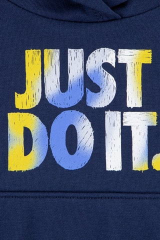 Sweat à capuche et pantalon - Blanc, bleu et jaune