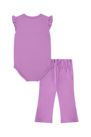 Body et pantalon - Rose