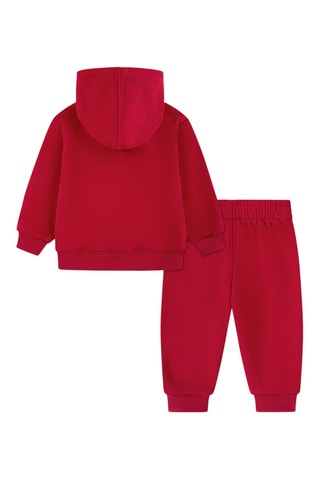 Sweat à capuche et jogging - Rouge
