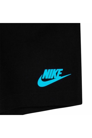 Tshirt et short - Blanc, noir, bleu et vert