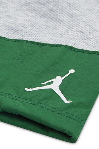 Tshirt et short Jordan Stacked - Vert et gris