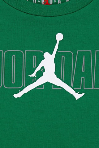 Tshirt et short Jordan Stacked - Vert et gris