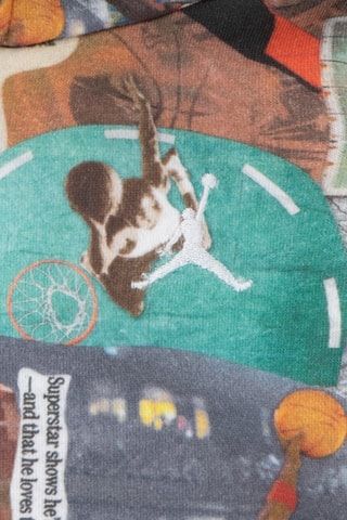 Sweat à capuche et pantalon - Blanc et marron