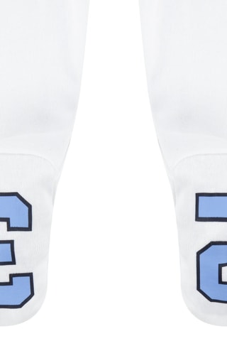 Grenouillère Diamond - Jordan - Blanc et bleu