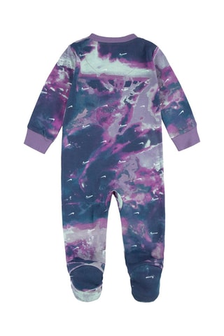 Grenouillère tie and dye - Nike - Bleu, violet et gris