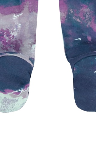 Grenouillère tie and dye - Nike - Bleu, violet et gris