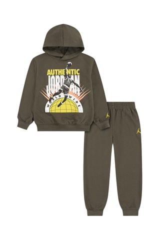 Sweat à capuche et jogging - Kaki