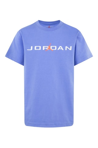 Tshirt - Blanc, bleu et orange