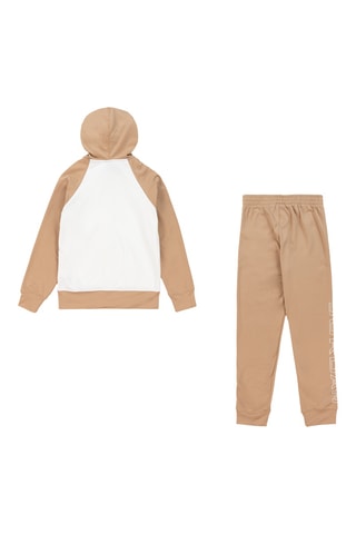 Sweat à capuche et jogging - Beige