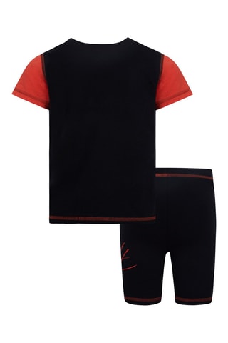 Tshirt et cycliste - Noir