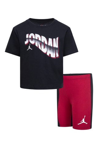 Tshirt et short Jumpman - Rouge