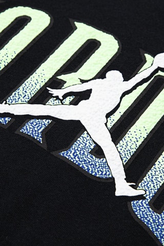 Tshirt - Blanc, noir, bleu et vert