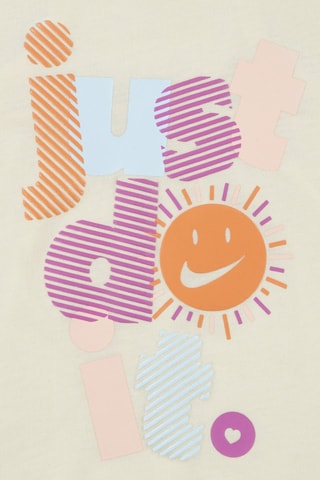 Débardeur et short - Blanc, orange et violet