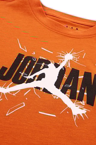 Tshirt - Blanc, noir et orange