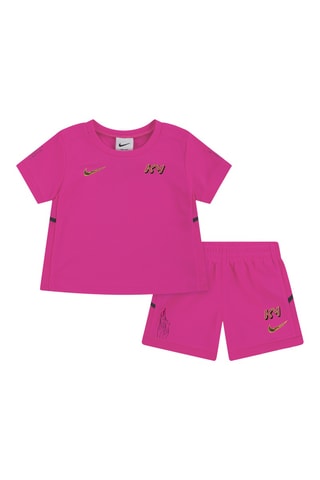 T-shirt et short - Rose