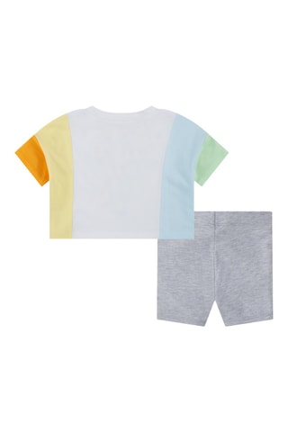 T-shirt et cycliste - Gris