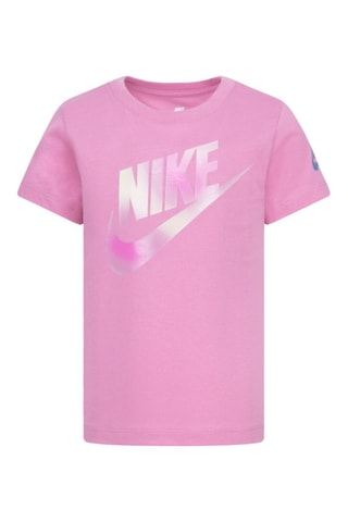 T-shirt Printed - Nike - Blanc et rose