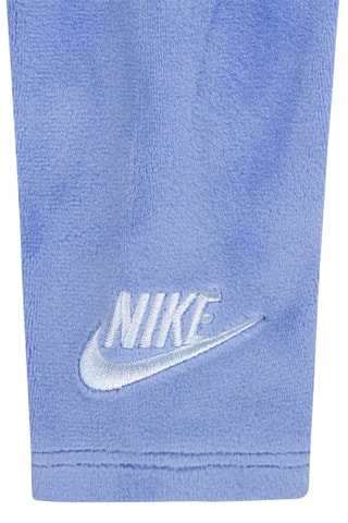 Sweat à capuche et legging en velours - Nike - Bleu