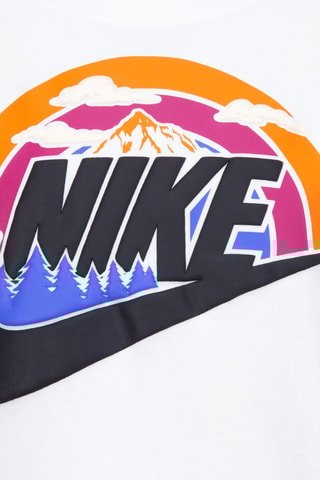 Tshirt - Blanc, noir, orange et violet