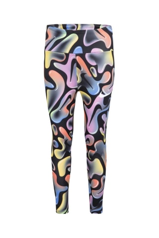 Legging - Noir, bleu et rose