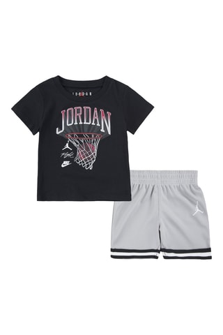 Tshirt et short - Noir et gris