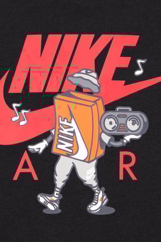 T-shirt Nike Air Boxy - Nike - Noir et rouge