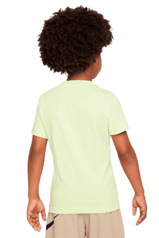 T-shirt - Nike - Blanc, vert et jaune
